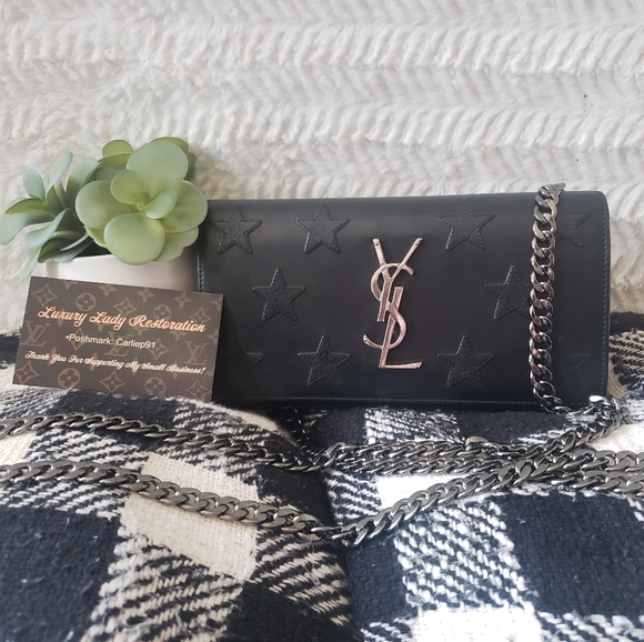 Yves Saint Laurent Handbags - Authentic YSL Yves Saint Laurent Crossbody Wallet